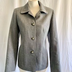 Vintage Grey pinstriped Suit pants blazer